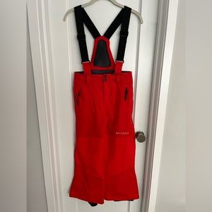 Spyder Boys’ Insulated Ski Pants Snow Pants Red Size 10